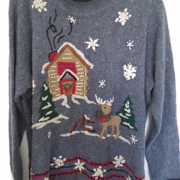 Vintage - Christmas Sweater by Nutcracker - Picture 3 of 7